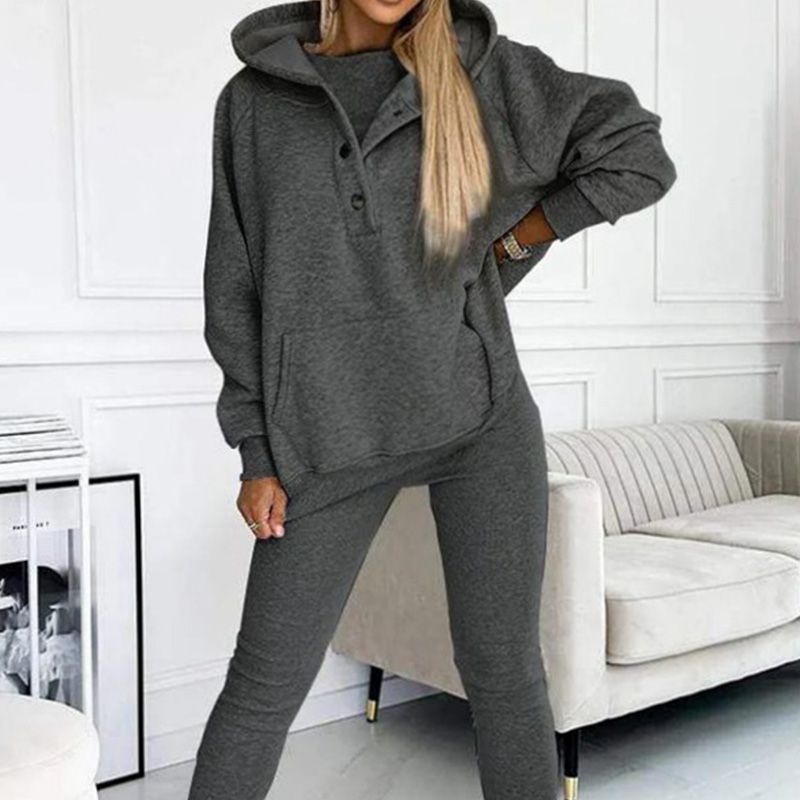 2024 Autumn Style Comfortable Casual Hoodie Two Piece Set 🔥Livraison gratuite🔥