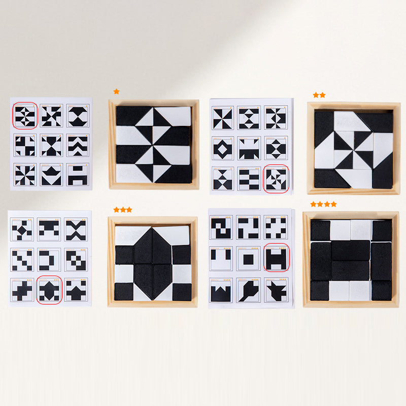 ⏳🧩✨ 60 % DE RÉDUCTION ! Puzzle de blocs cachés — Jeu interactif parent-enfant pour développer l'imagination spatiale 👨‍👩‍👧‍👦🎮