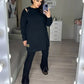🍂Nouveauté 2024🔥Robe sweat-shirt à découpes chic pour femme
