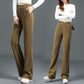 ❄️Remise d'hiver 50%❄️ Pantalon élastique taille large mode automne et hiver