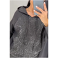 ✨Chaud 53% de réduction✨Sweat-shirt à capuche et pantalon de jogging à revers pour femme (ensemble 2 pièces)