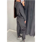 ✨Chaud 53% de réduction✨Sweat-shirt à capuche et pantalon de jogging à revers pour femme (ensemble 2 pièces)