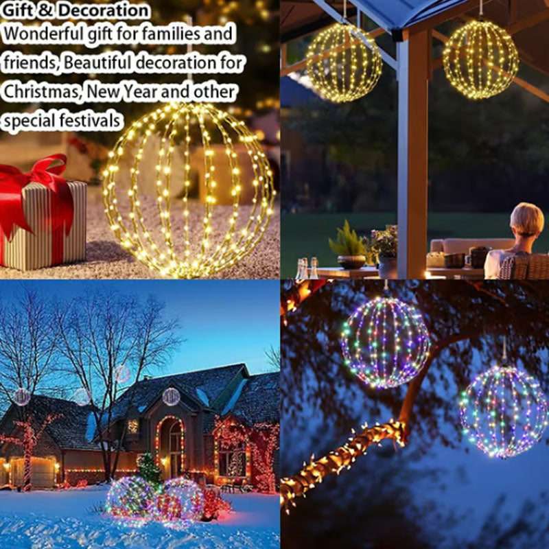 🎅 50% DE RÉDUCTION! 💡 Boule lumineuse – Durable, imperméable & légère ✨