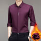 🔥Remise Saint Valentin 50%🔥Chemise en velours sans repassage Hot Business