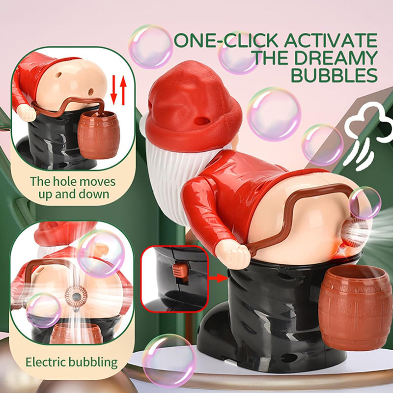 Cadeaux de Noël🎅Fun Santa bubble machine🎄