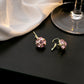 ✨️Boucles d'oreilles pendantes élégantes en forme de sphère de cristal