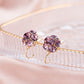 ✨️Boucles d'oreilles pendantes élégantes en forme de sphère de cristal