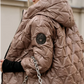 ❄️Rabais saisonnier 55%❄️Veste en coton patchwork à capuche pour femmes pour l'automne et l'hiver