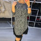 ✨58% de rabais super bas✨Robe léopard à bordures en dentelle pour femmes
