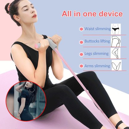 Vente chaude 50% de réduction🔥Corde de Résistance Multifonctionnelle avec Pédale Pour Pilates et Abdominaux