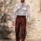 👖Nouveaux classiques 2025👔Pantalon décontracté droit uni pour homme(🔥55% de réduction)