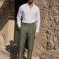 👖Nouveaux classiques 2025👔Pantalon décontracté droit uni pour homme(🔥55% de réduction)