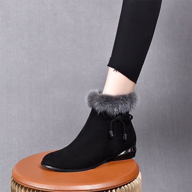 ❄️52% de réduction en hiver❄️Bottines à La Mode Chaudes, Épaisses, Antidérapantes pour Femmes