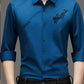 ✨️50% de réduction✨️Chemise doublée matelassée haute élasticité antirides et sans repassage pour homme