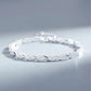 ✨Remise d'usine 50%✨Bracelet élégant et scintillant en forme de trèfle chanceux🍀