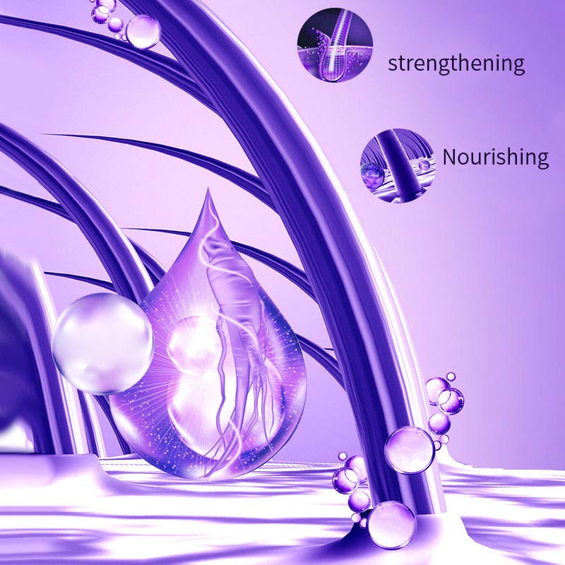 🎁Vente en déstockage🔥Purple Keratin Hair Mask - Conditionneur pour cheveux permanentés et colorés