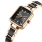 ✨50% de réduction✨2025 New Styles⌚Montre à quartz rectangulaire de luxe élégante pour femmes