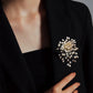 ✨Broche en perles faite à la main de haute qualité pour femme.