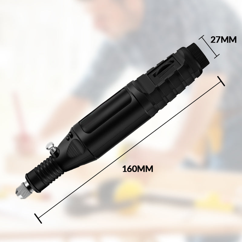 🔧50% DE RÉDUCTION!✨Mini Machine à Graver Portable Multifonctionnelle - 3-en-1 Gravure/Perçage/Polissage avec 3 Embouts pour Métal&Bois&Verre💎⚙️
