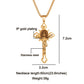 🎁53% DE RÉDUCTION⏳Collier avec pendentif en croix de protection Benoît XVI