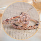 💍Offre spéciale remise 50%💎Bagues Élégantes en Or Rose