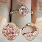💍Offre spéciale remise 50%💎Bagues Élégantes en Or Rose