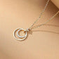✨️50% de réduction✨️Collier Circulaire à Étoile à Quatre Branches Brillante pour Femmes