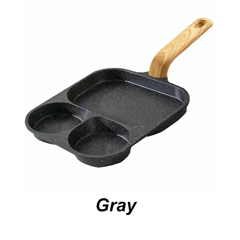 🍳55% de réduction🔥Poêle Anti-adhésive 3-en-1 à Compartiments