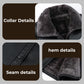 🔥Rabais saisonnier 54%🔥Veste chaude en similicuir avec revers en peluche pour homme
