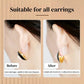 Fermoirs de Boucles d'Oreilles en Silicone Transparent avec Support Renforcé