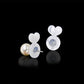 Fermoirs de Boucles d'Oreilles en Silicone Transparent avec Support Renforcé