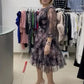 🌸50% de réduction🌸Robe élégante à volants en tulle fleuri pour femme