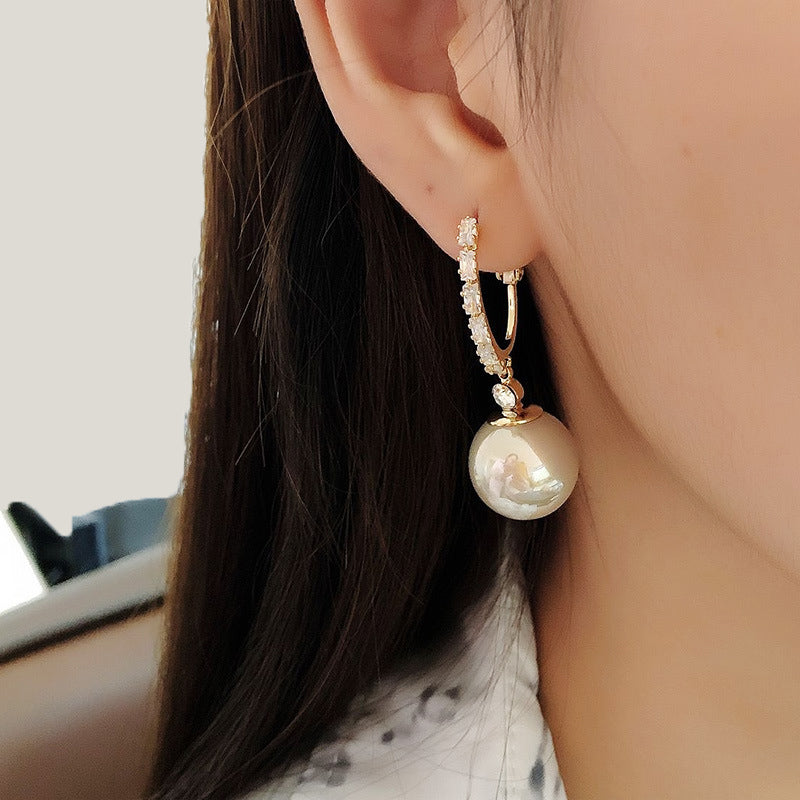 ✨️50% de réduction✨️Boucles d'oreilles pendantes élégantes et légères en fausses perles