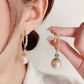✨️50% de réduction✨️Boucles d'oreilles pendantes élégantes et légères en fausses perles