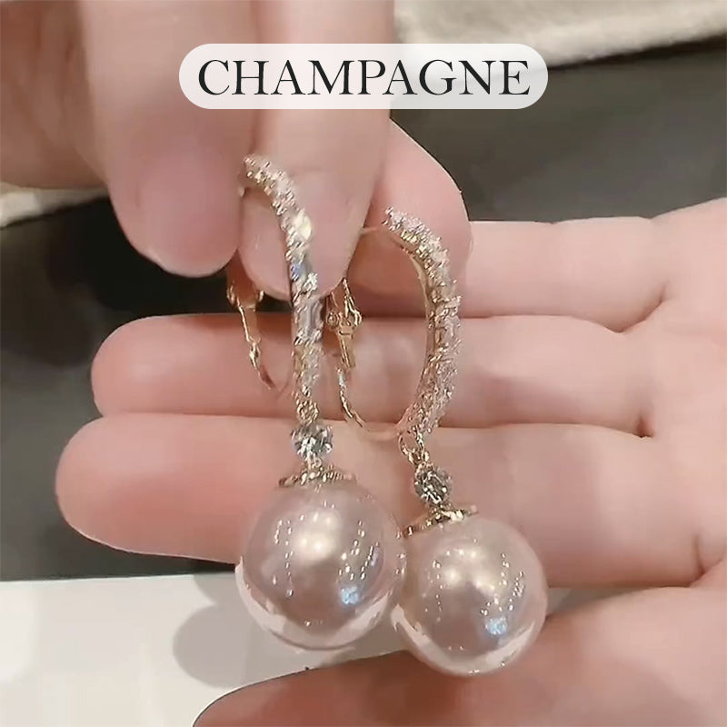✨️50% de réduction✨️Boucles d'oreilles pendantes élégantes et légères en fausses perles