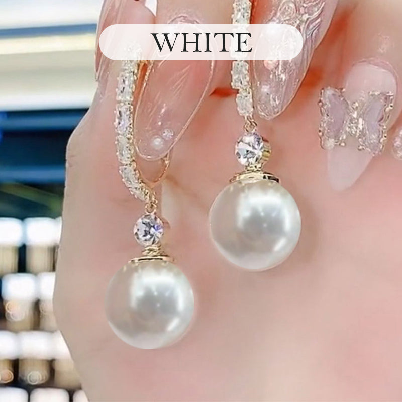 ✨️50% de réduction✨️Boucles d'oreilles pendantes élégantes et légères en fausses perles