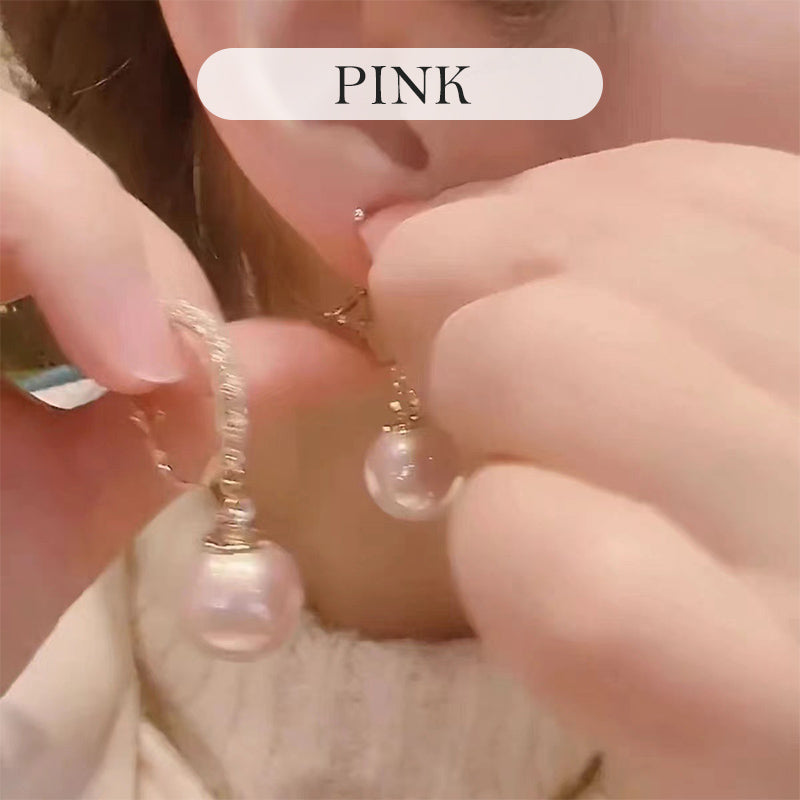 ✨️50% de réduction✨️Boucles d'oreilles pendantes élégantes et légères en fausses perles