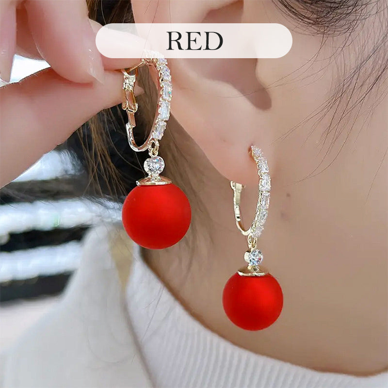 ✨️50% de réduction✨️Boucles d'oreilles pendantes élégantes et légères en fausses perles