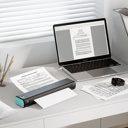 Impressionnez Partout avec l'Imprimante Thermique Portative A4 Phomemo M08F : Wi - Fi et Bluetooth Inclus ! 🖨️🚀