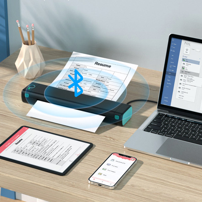 Impressionnez Partout avec l'Imprimante Thermique Portative A4 Phomemo M08F : Wi - Fi et Bluetooth Inclus ! 🖨️🚀
