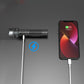 55% de réduction🔥Lampe de poche laser blanche avec zoom, batterie externe et affichage numérique