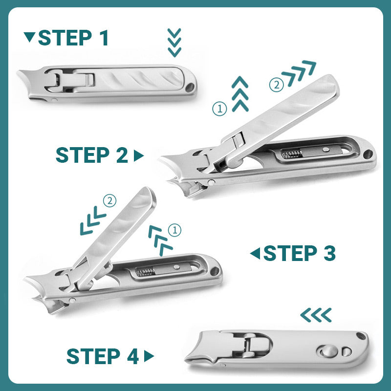 Ultra Thin Slanted Mouth Nail Clippers