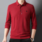 🔥50% de réduction🔥Chemise décontractée à manches longues et col montant pour homme