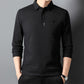 🔥50% de réduction🔥Chemise décontractée à manches longues et col montant pour homme