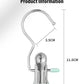 🔥2025 Vente à chaud🔥Crochets/clips de suspension en acier inoxydable