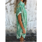 💞52% de réduction💞Classic robe en coton lin imprimé【S-3XL】