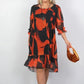 🌸Promotions de printemps🌸 Mini robe décontractée plus size avec ourlet à volants