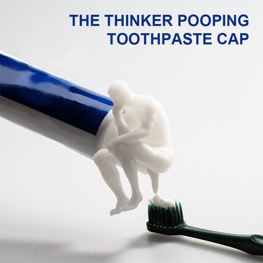 🔥Nouveau produit🔥Bouchon de dentifrice Thinker Poop