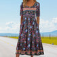 🔥2025 Nouveaux produits🌸✨ Robe élégante à motif bohème pour femme