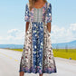 🔥2025 Nouveaux produits🌸✨ Robe élégante à motif bohème pour femme